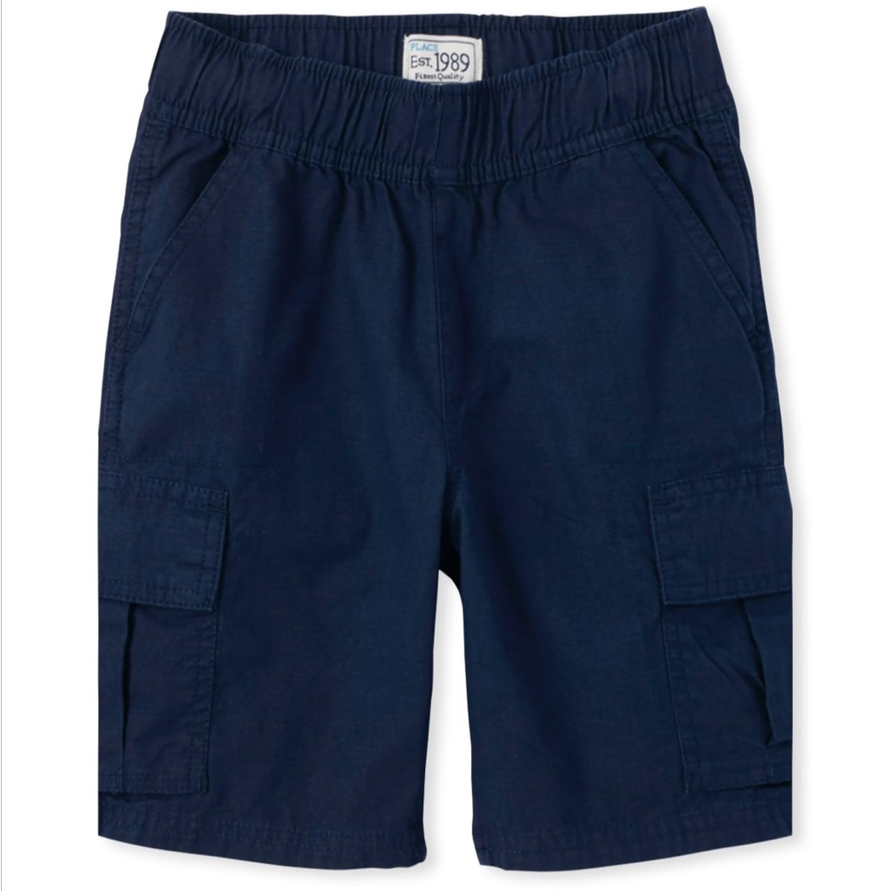 CHILDREN’S PLACE Navy Cargo Shorts Boys Size 10